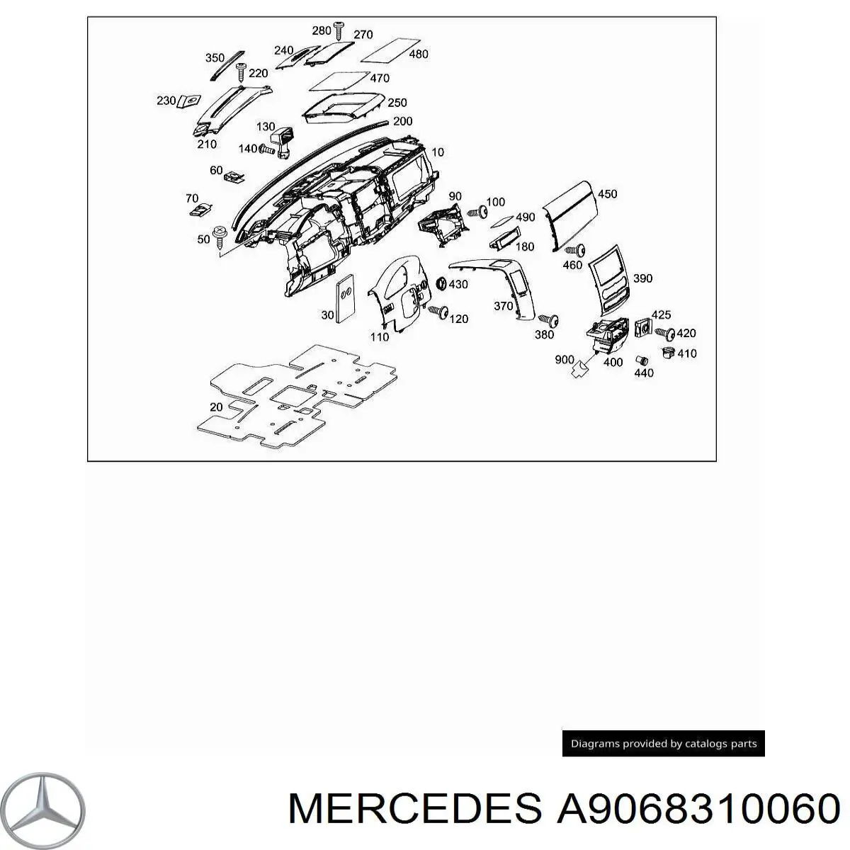 A9068310060 Mercedes 