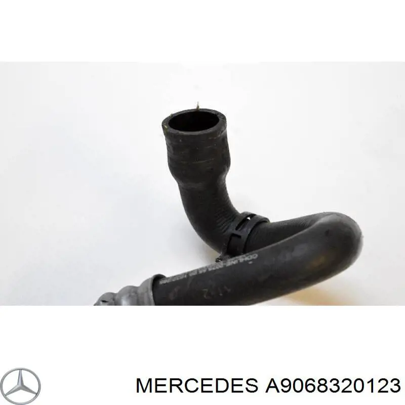 Шланг радиатора печки обратка Mercedes A9068320123 цена, от 48.59 USD