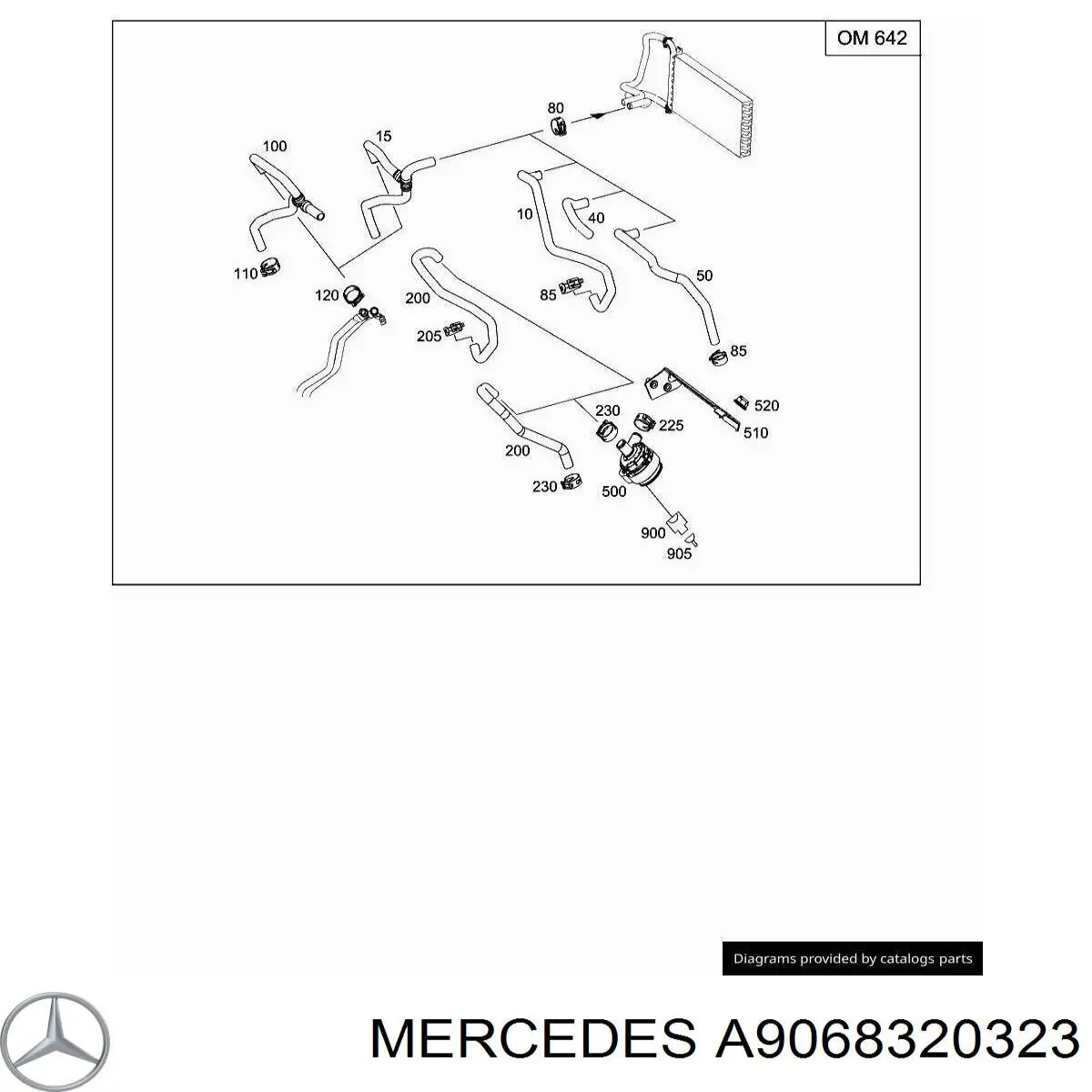 A9068320323 Mercedes 