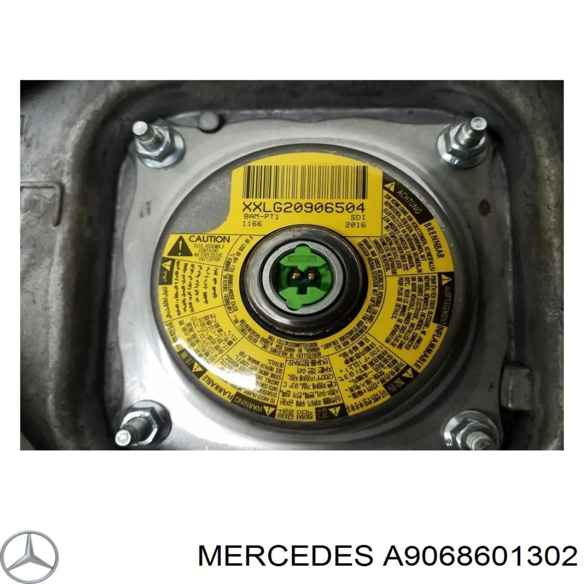 Купить A9068601302 Mercedes Подушка AIRBAG водительская