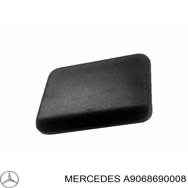 A9068690008 Mercedes накладка форсунки омывателя фары передней