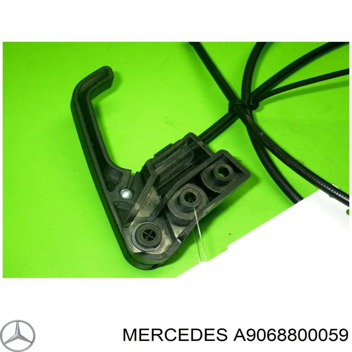 Cable de apertura de capó del motor A9068800059 Mercedes