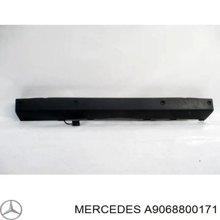 A9068800171 Mercedes pára-choque traseiro, parte central