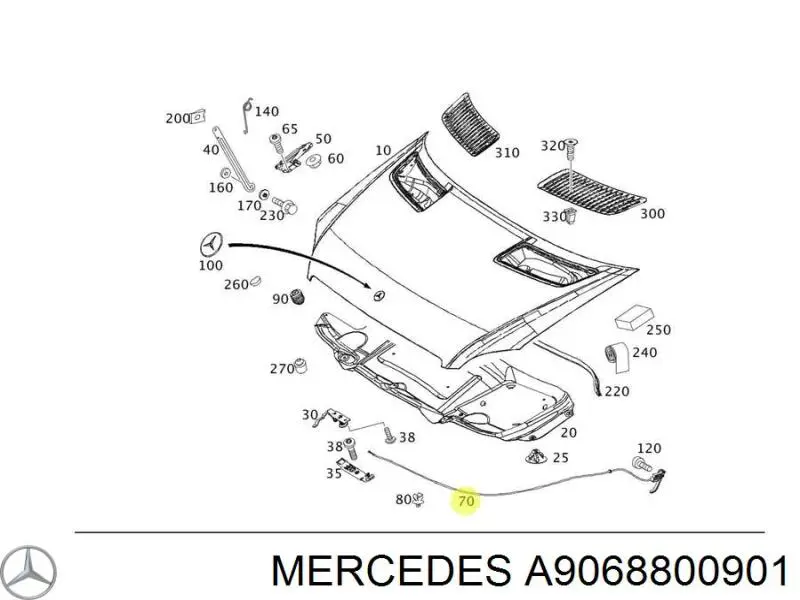 9068800901 Mercedes 