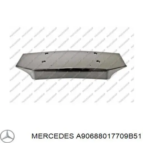 Передний бампер A90688017709B51 Mercedes