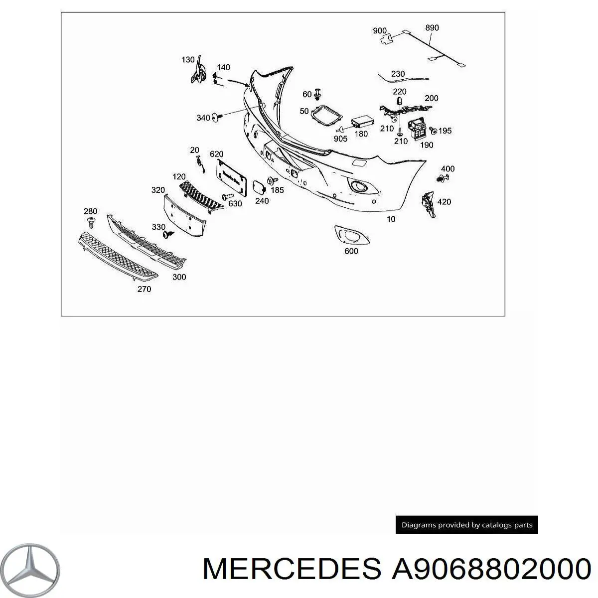 A9068802000 Mercedes 