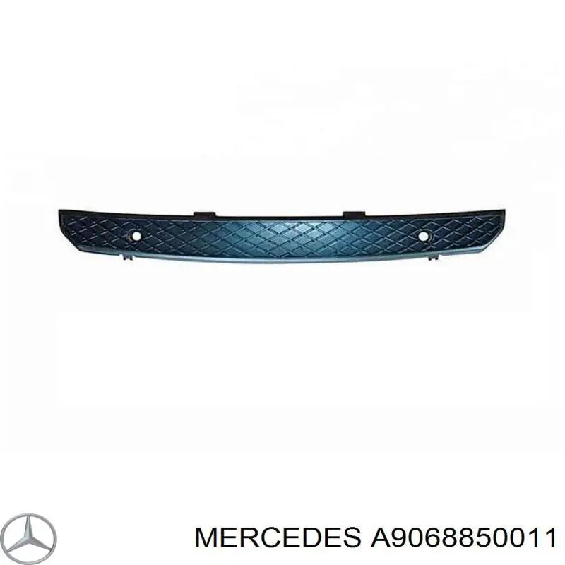 Накладка бампера переднего A9068850011 Mercedes