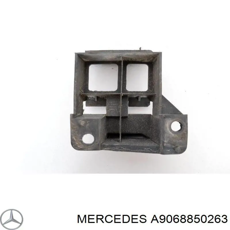 A9068850263 Mercedes consola do pára-choque dianteiro direito