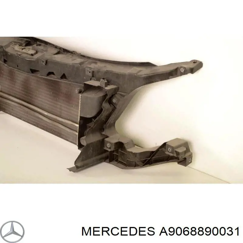 Левый кронштейн радиатора 1008873 Autotechteile