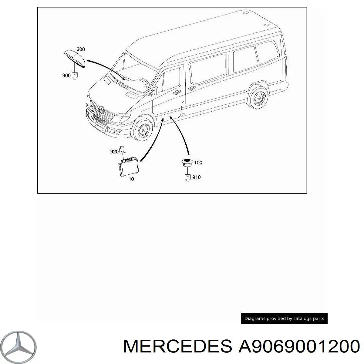 A9069001200 Mercedes 