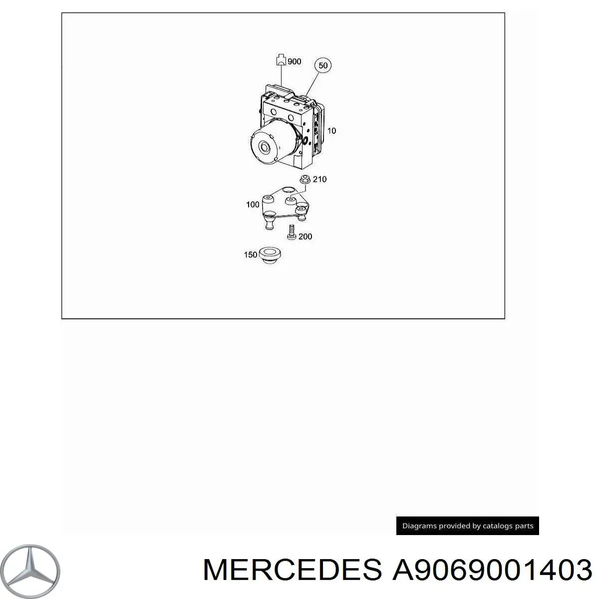 A9069001403 Mercedes 