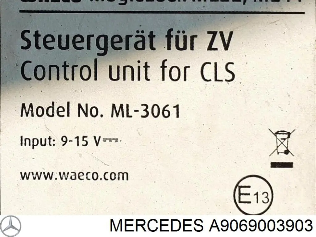Модуль управления АКПП электронный Mercedes A9069003903 цена, от 30.15 USD