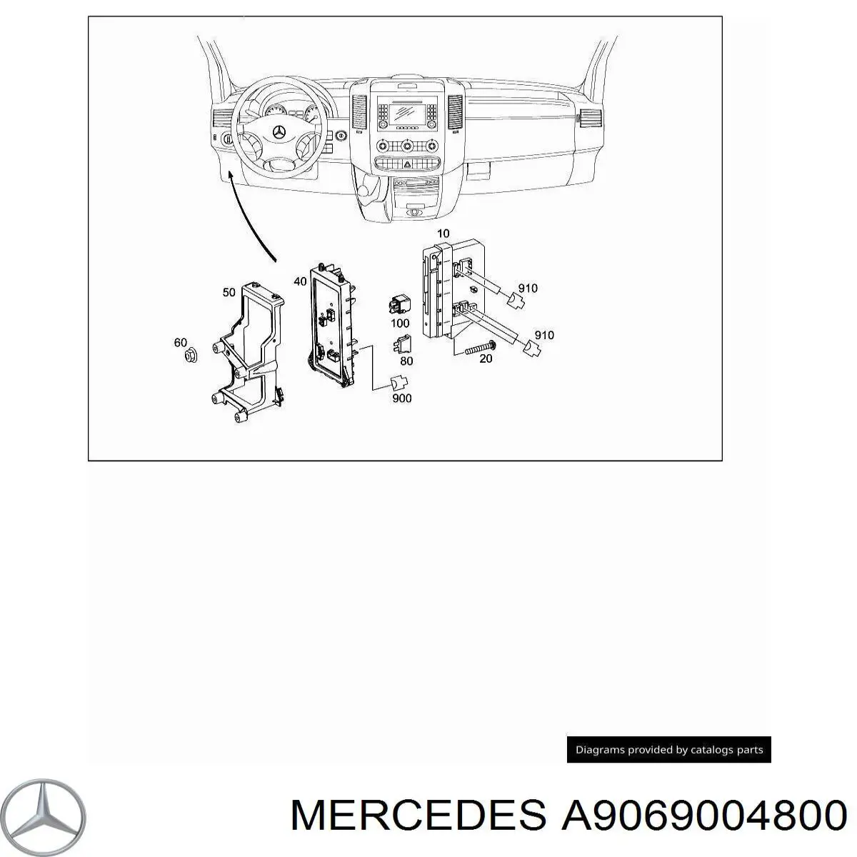  A9069004800 Mercedes