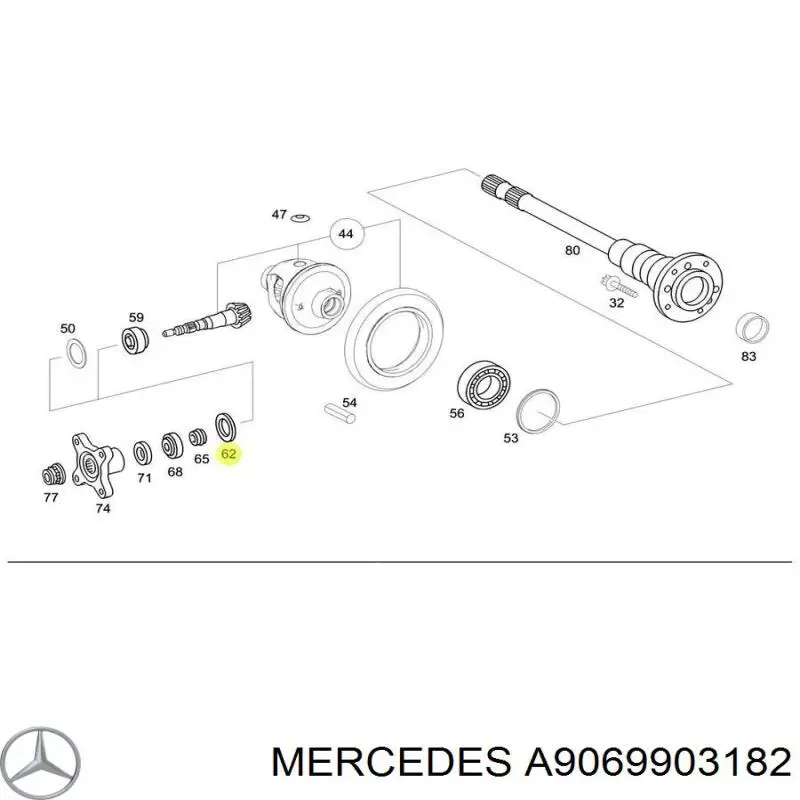 A9069903182 Mercedes 