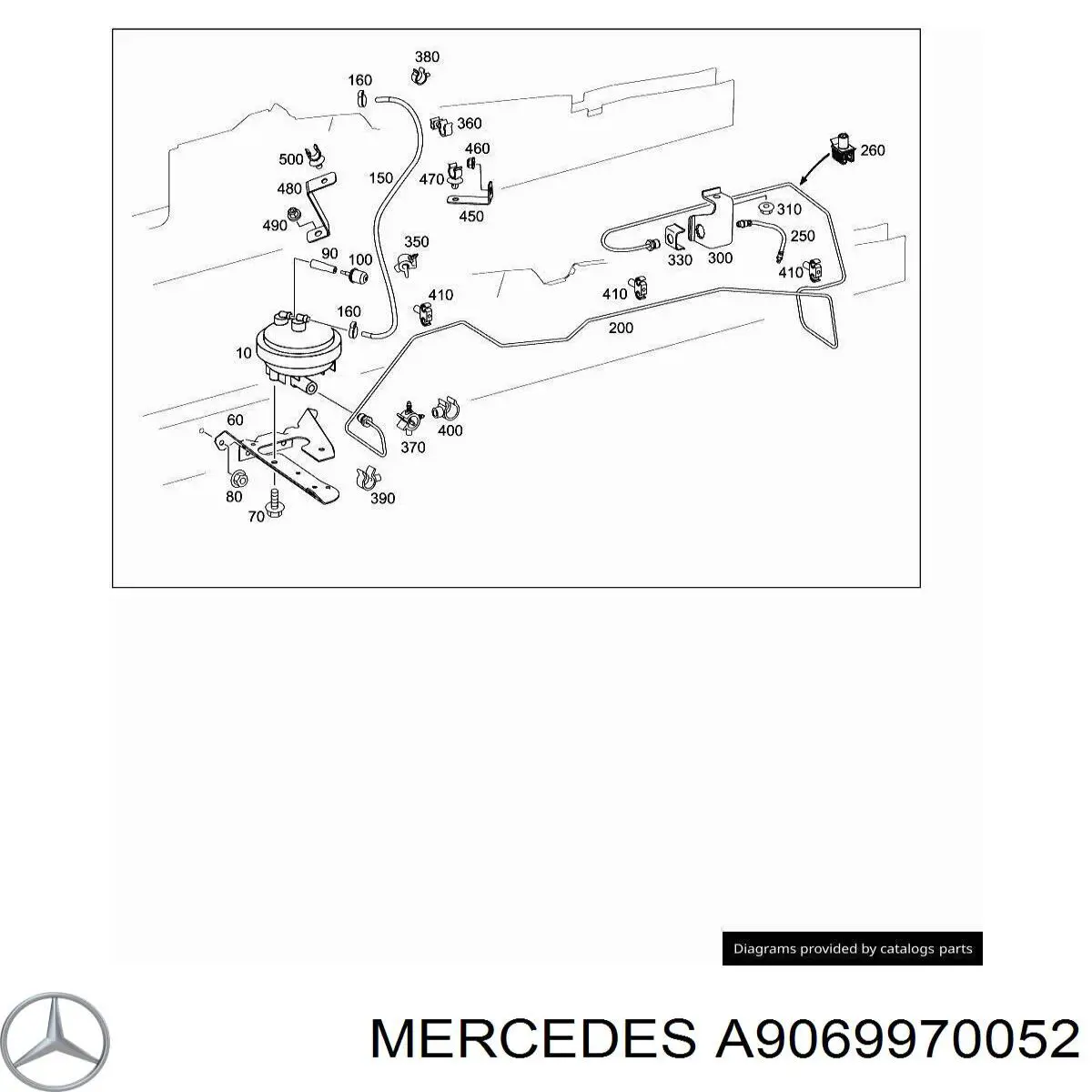 A9069970052 Mercedes 