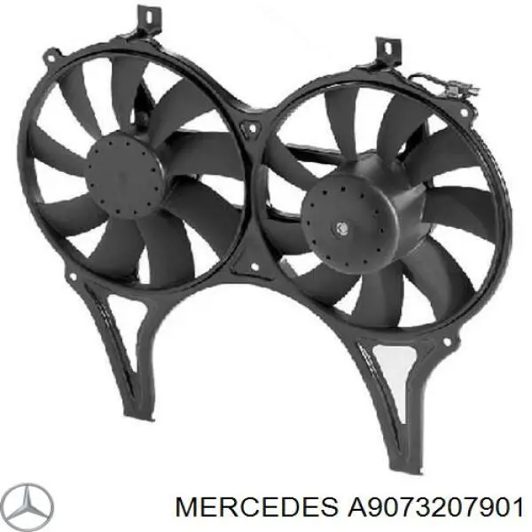 Купить 9073207901 Mercedes Амортизатор задней подвески