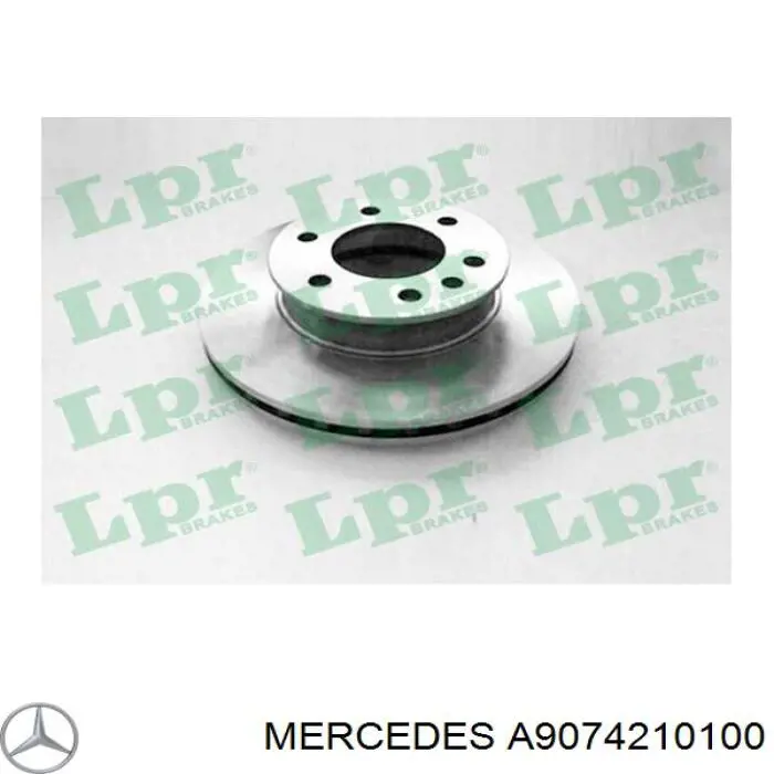 Тормоз дисковый передний Mercedes A9074210100 цена, от 47.52 USD