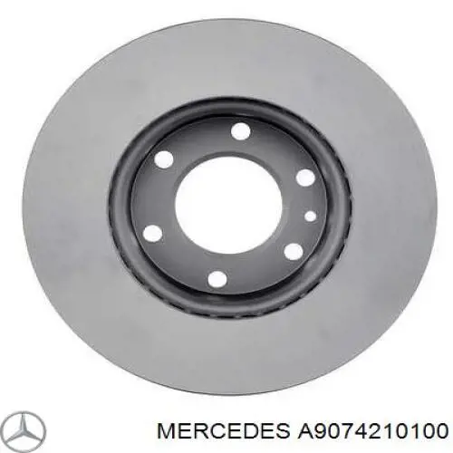 Купить A9074210100 Mercedes Ротор тормозной