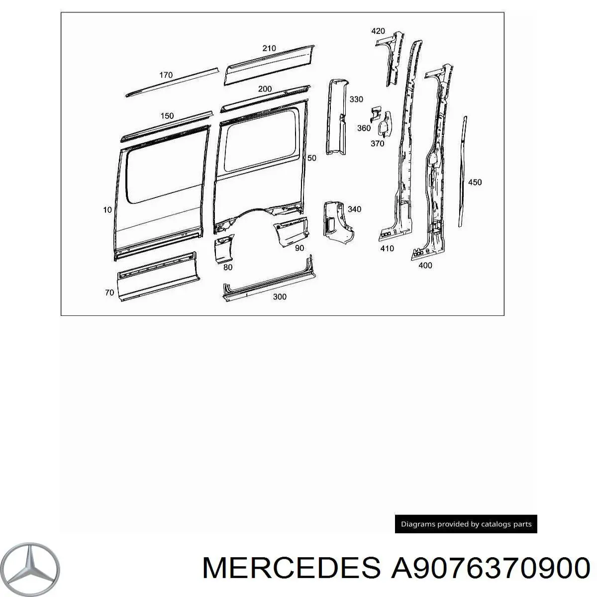 9076370900 Mercedes 