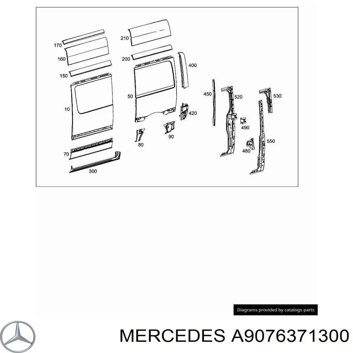 9076371300 Mercedes 