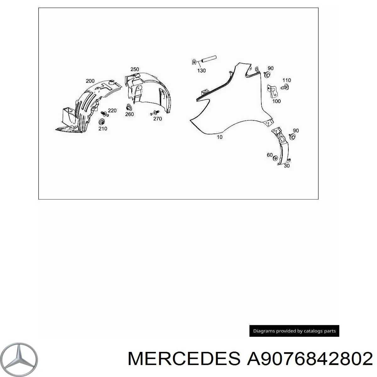 A9076842802 Mercedes 