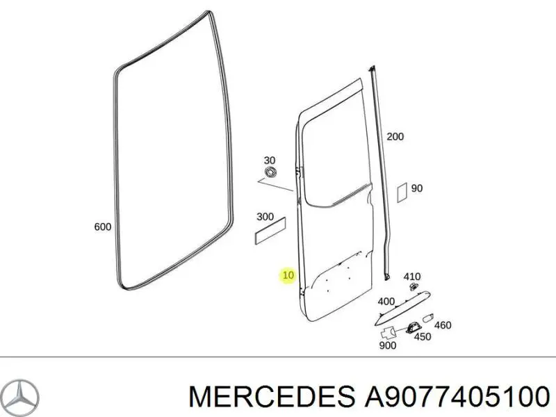 A9077405100 Mercedes 