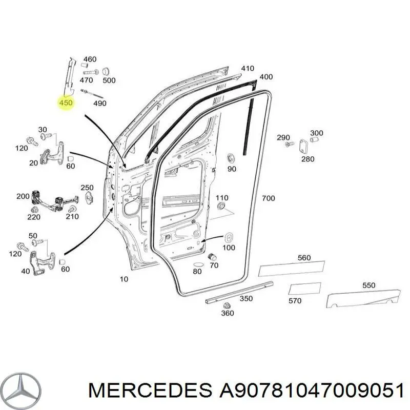 A90781047009051 Mercedes 