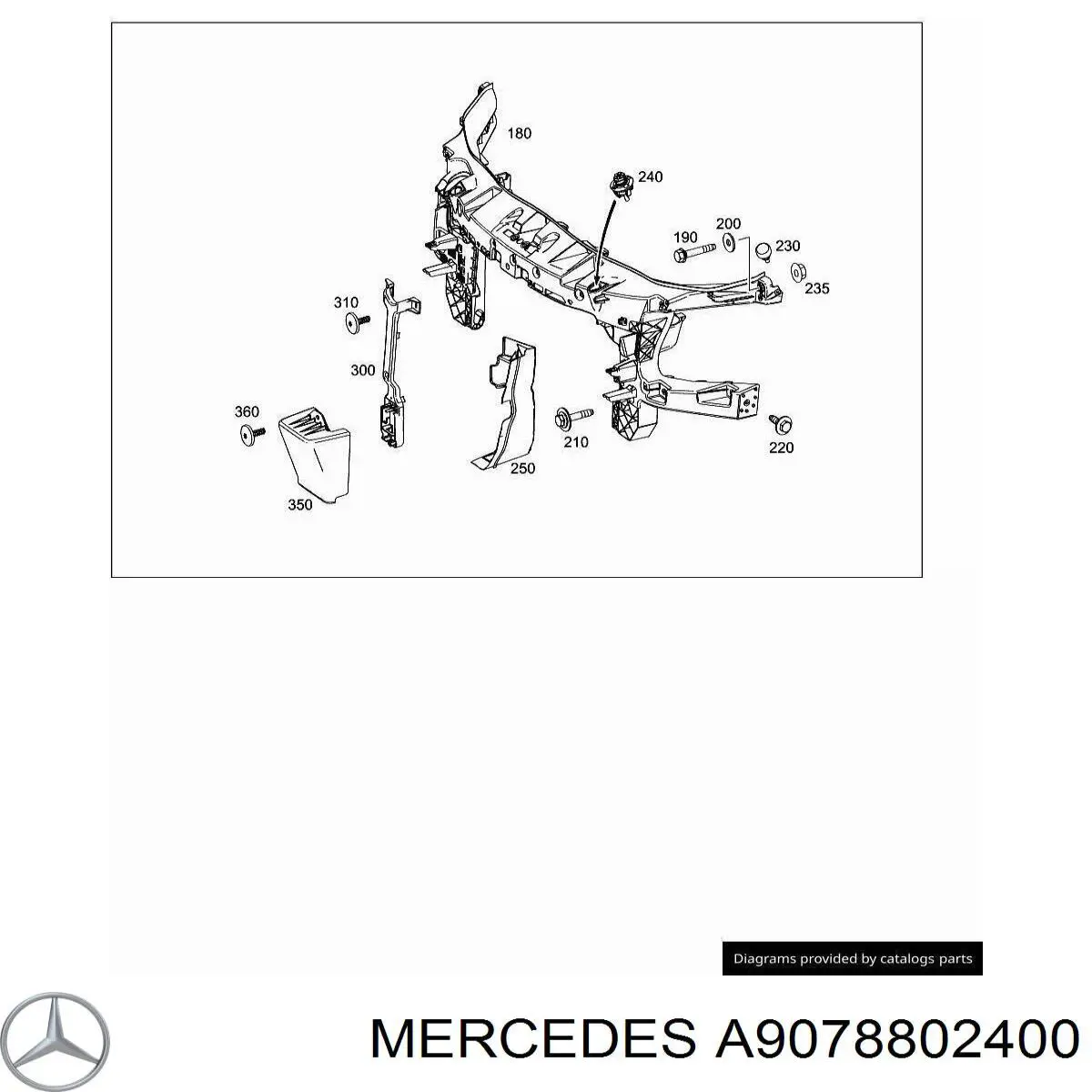 A9078802400 Mercedes