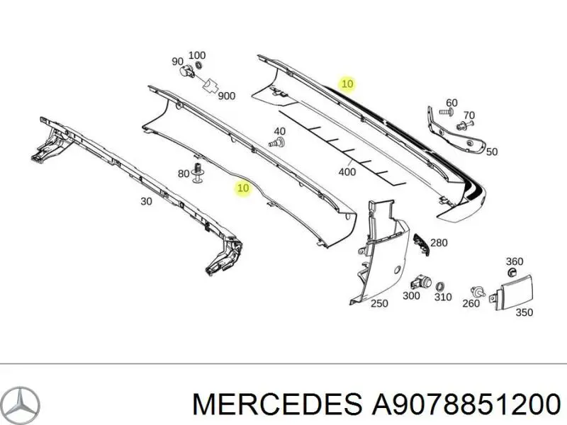  A9078851200 Mercedes