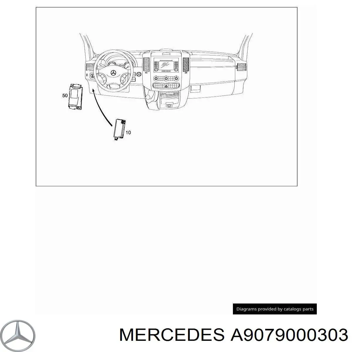  A9079000303 Mercedes