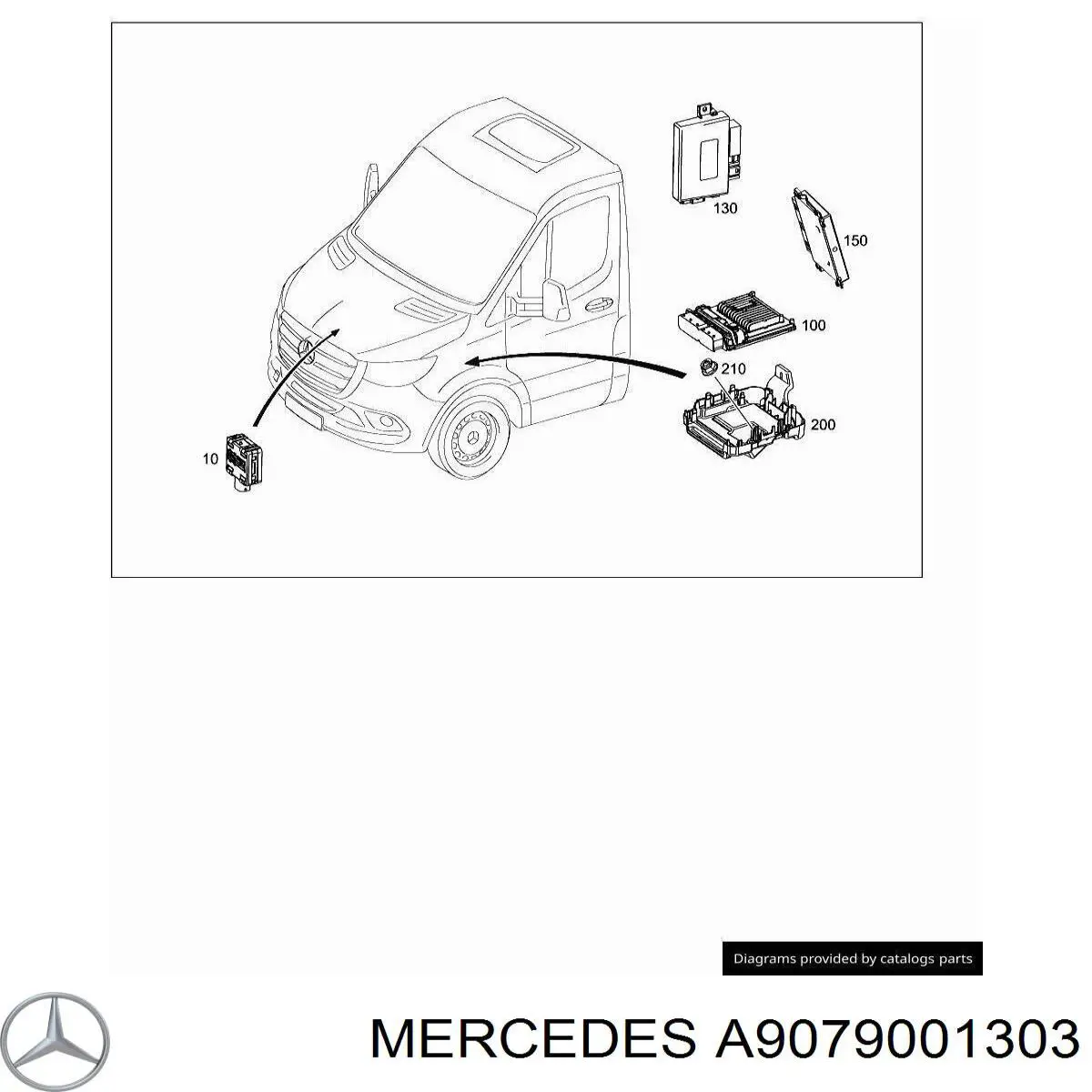  A9079001303 Mercedes