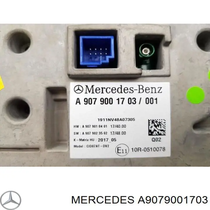 9079001703 Mercedes Бортовой компьютер