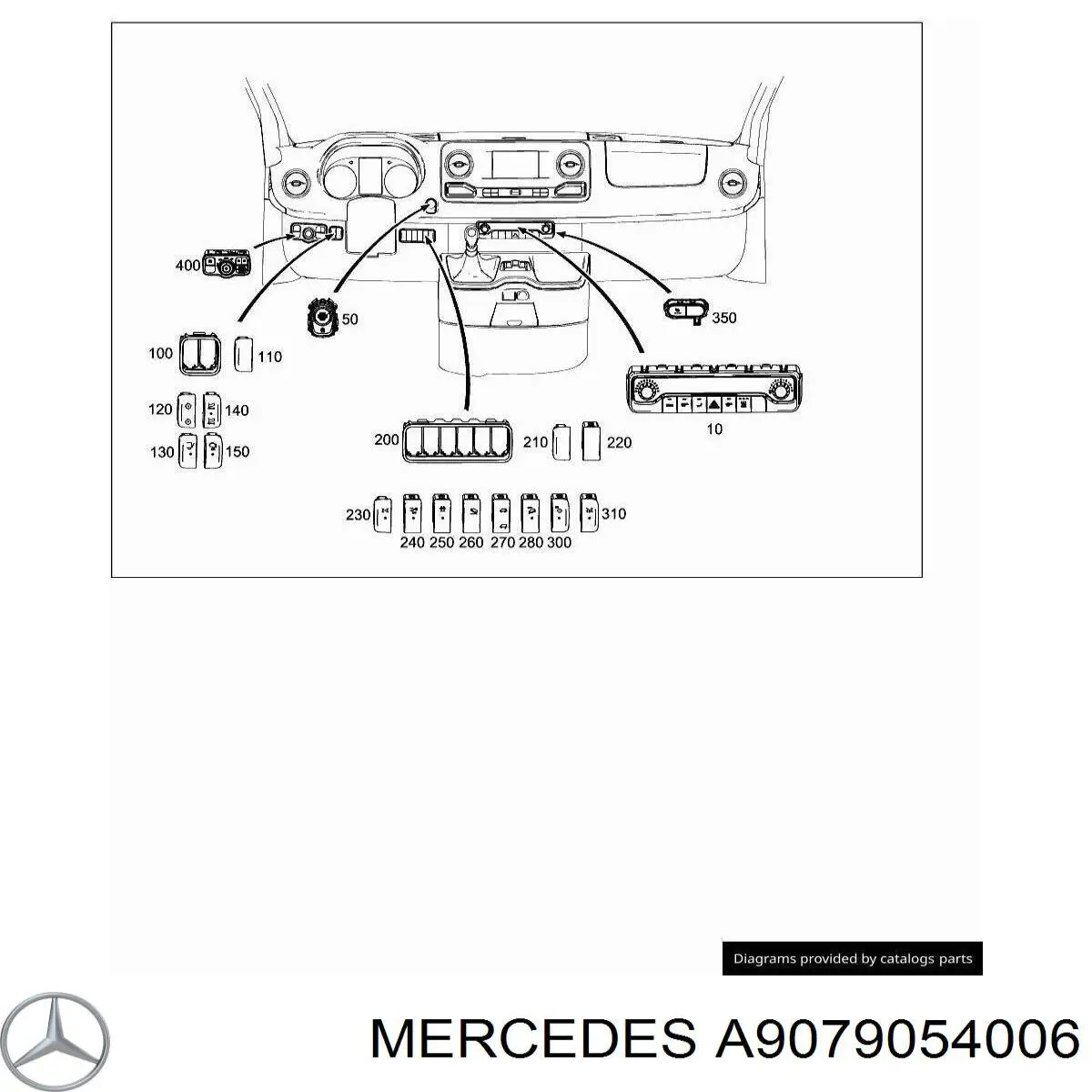  A9079054006 Mercedes