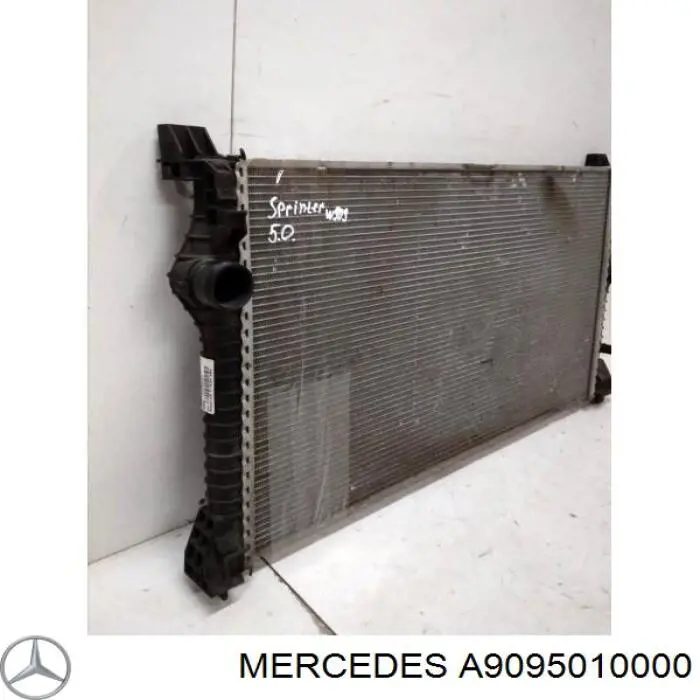 Интеркулер A9095010000 Mercedes
