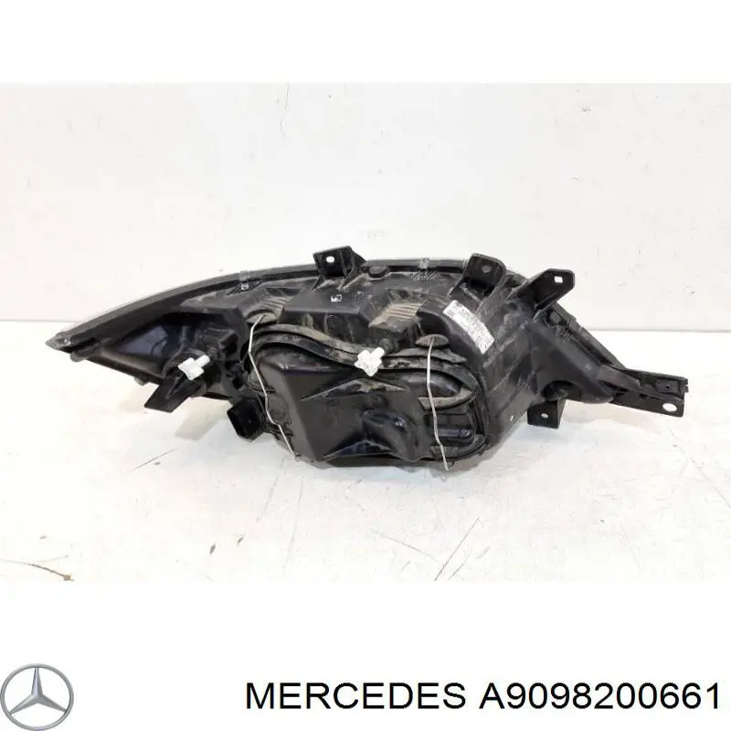 Левая фара A9098200661 Mercedes