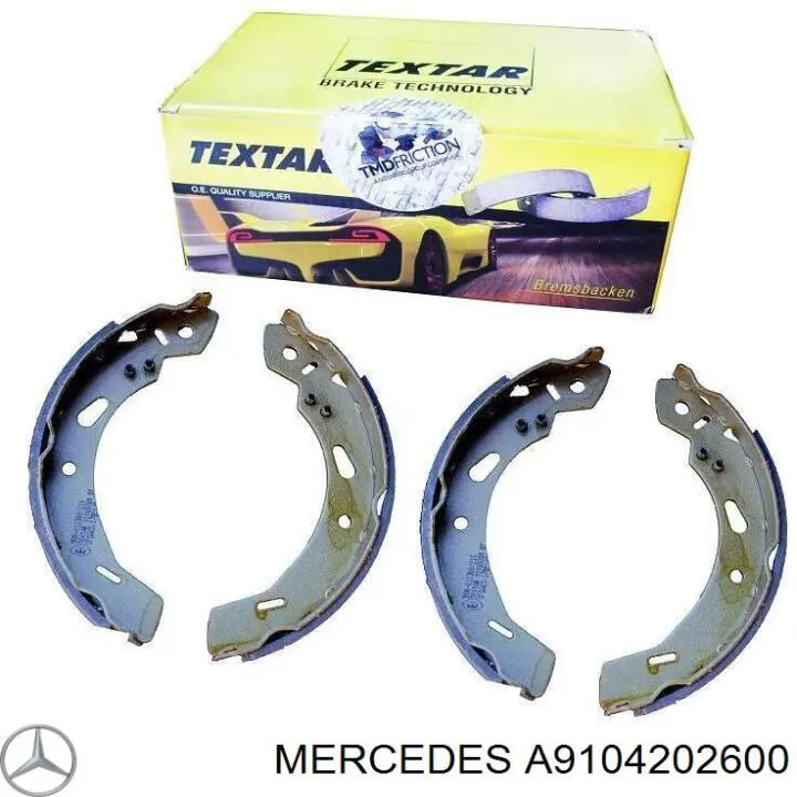 A9104202600 Mercedes Тормозные колодки ручника
