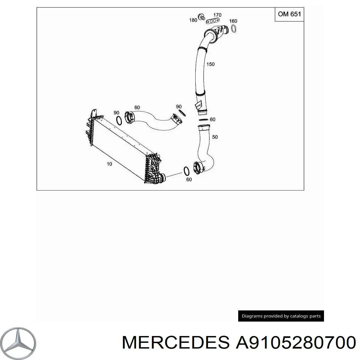 A9105280700 Mercedes