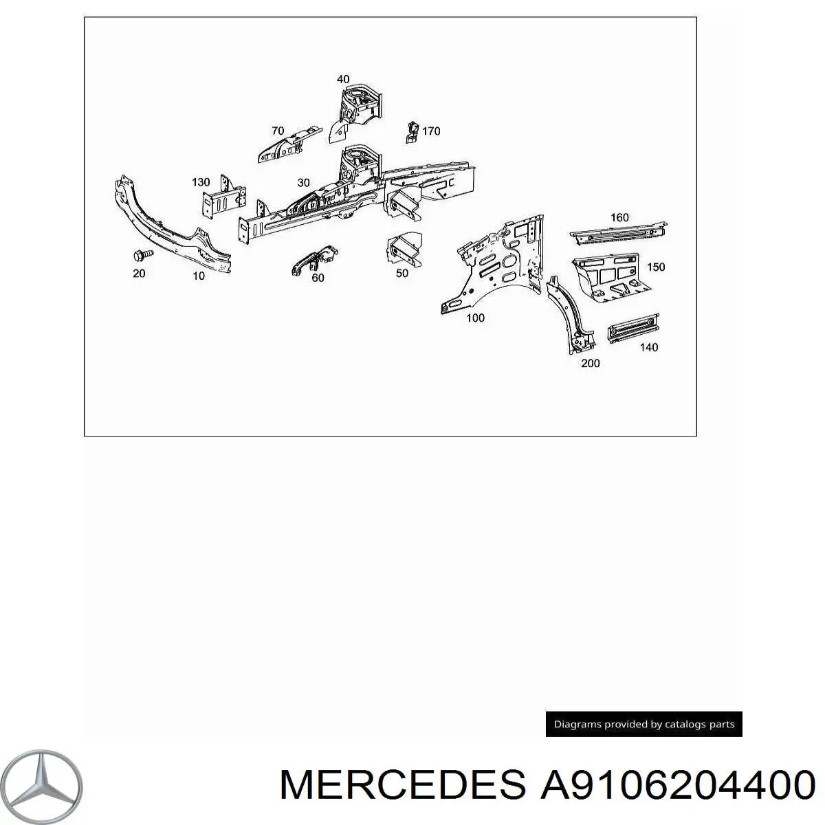  A9106204400 Mercedes