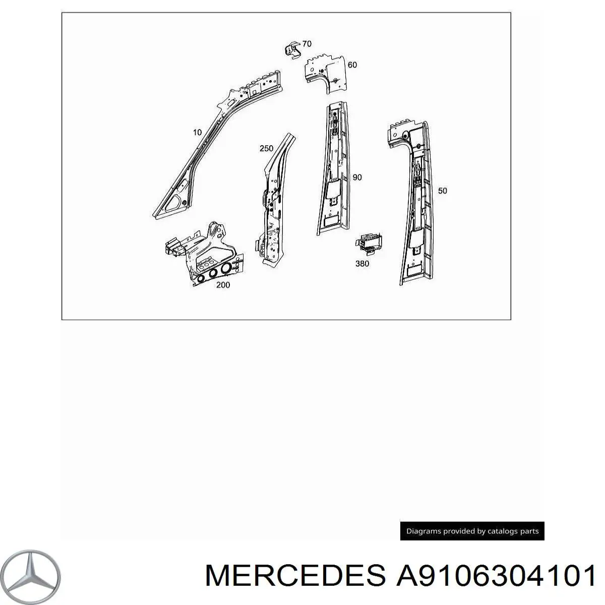  A9106304101 Mercedes