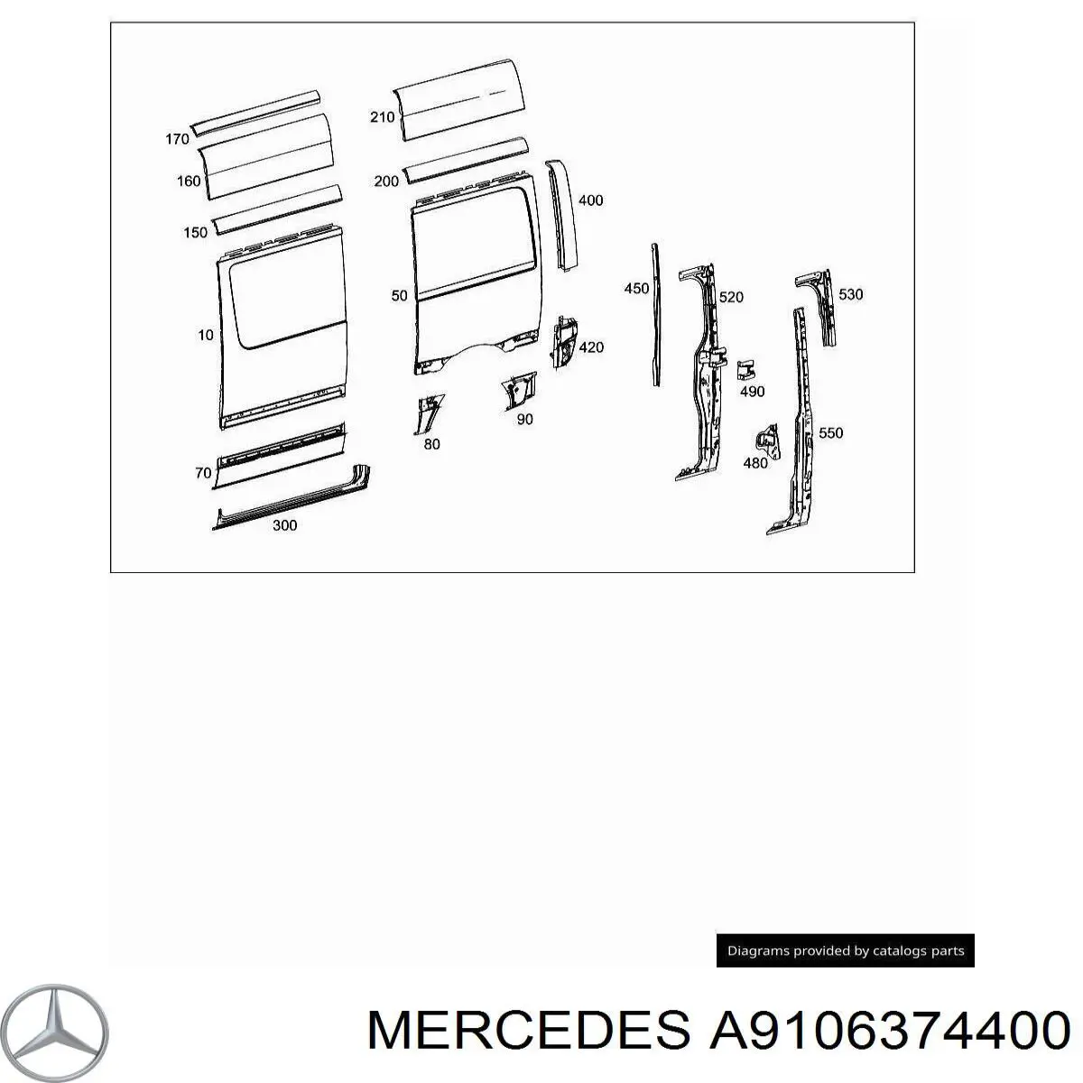 A9106374400 Mercedes 