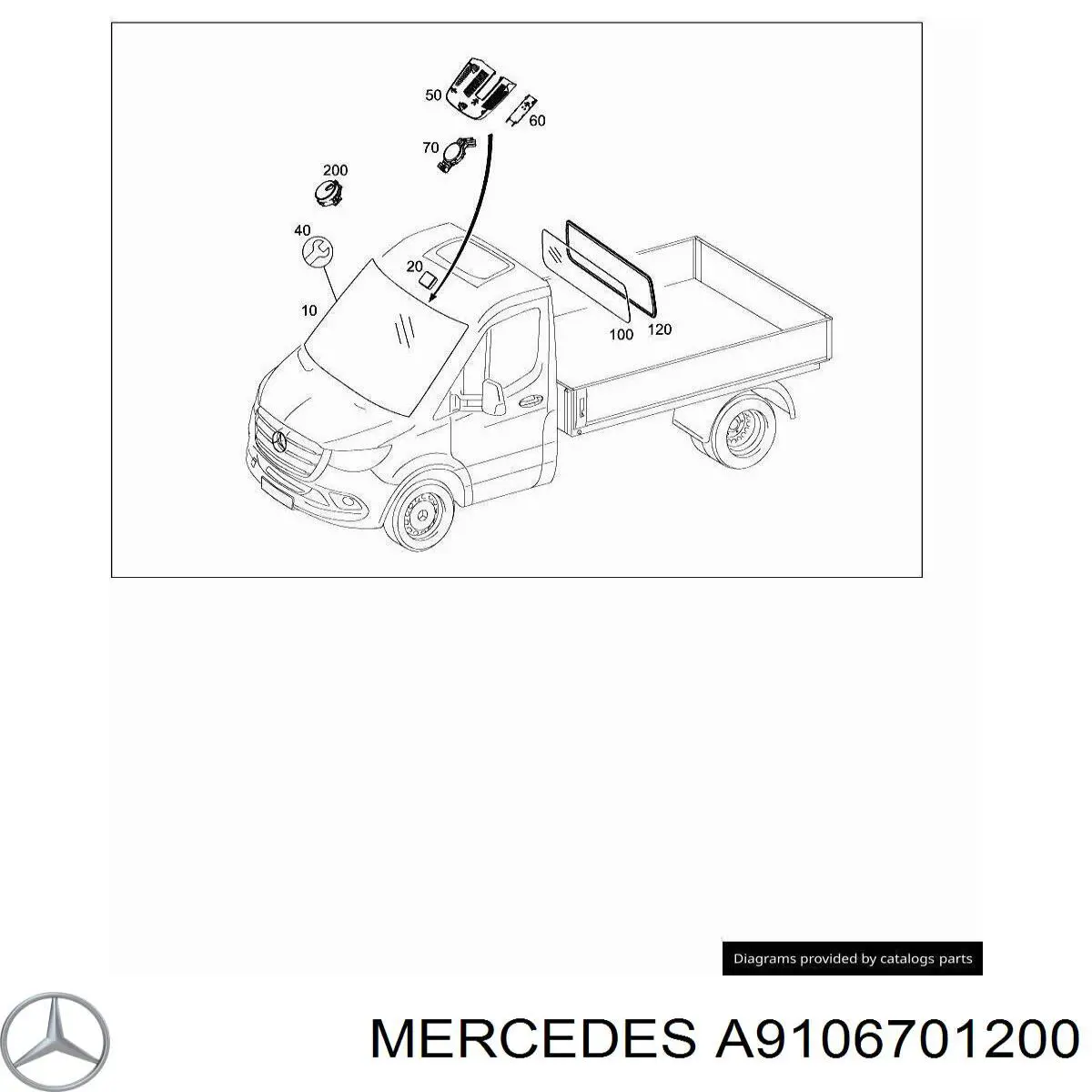 9106701200 Mercedes 