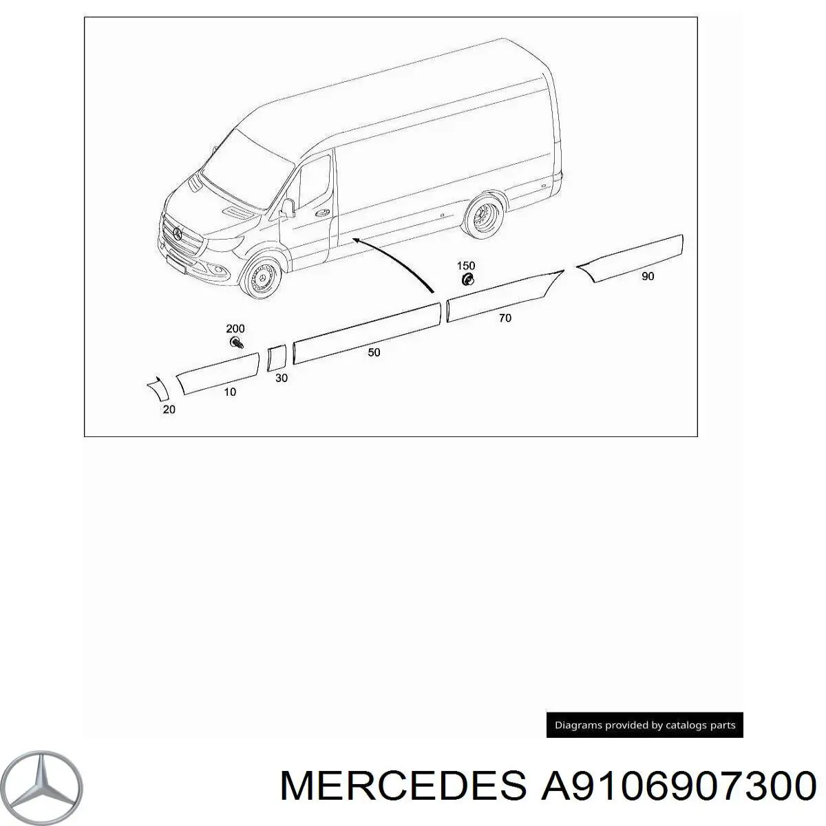 A9106907300 Mercedes 