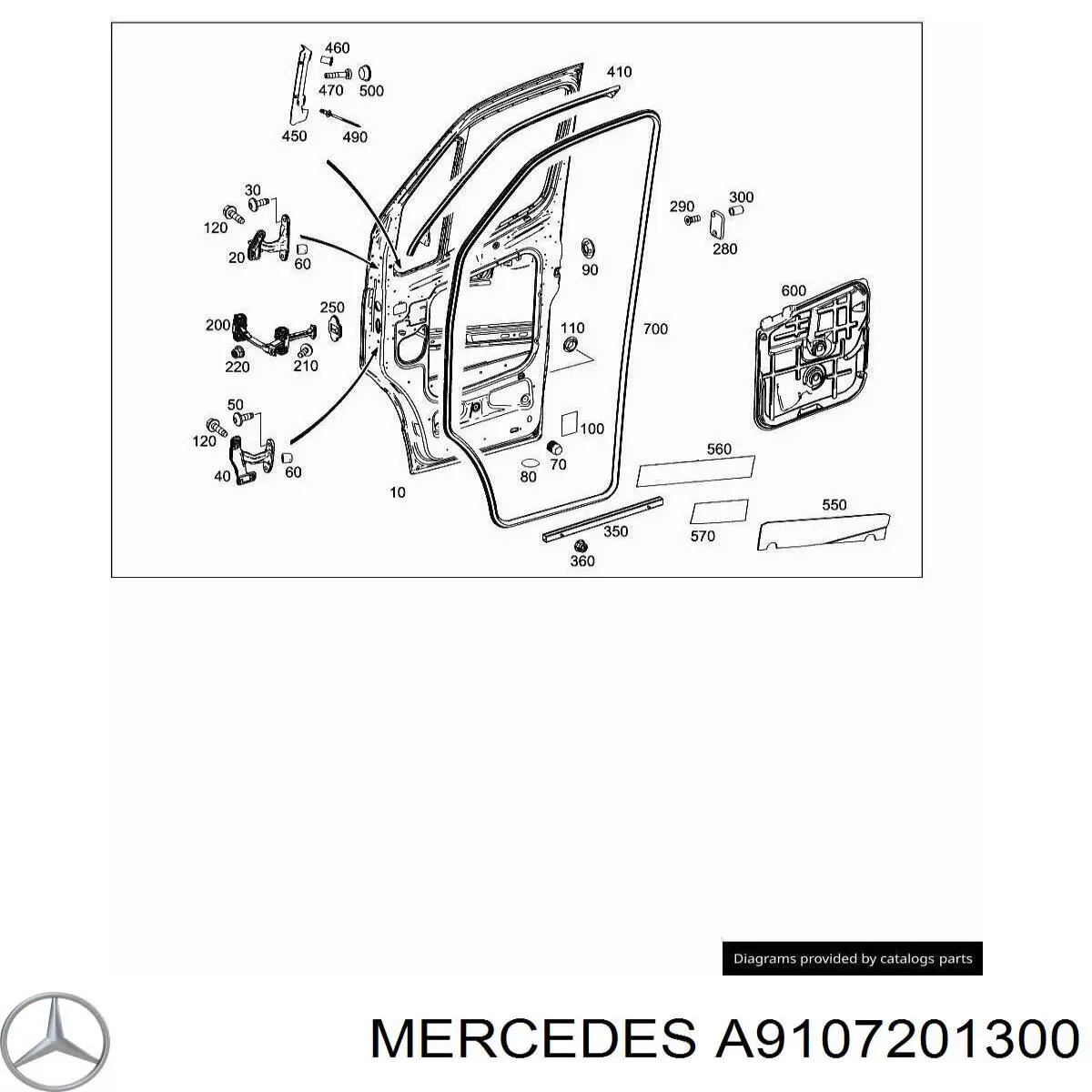 A9107201300 Mercedes 