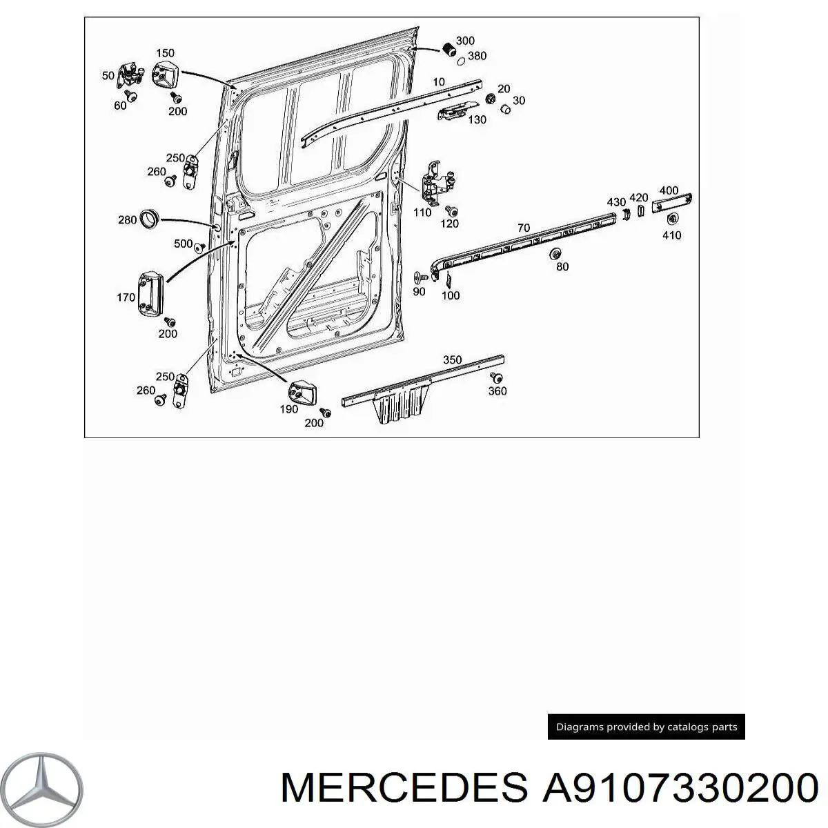 Купить A9107330200 Mercedes 