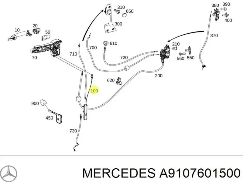 A9107601500 Mercedes 