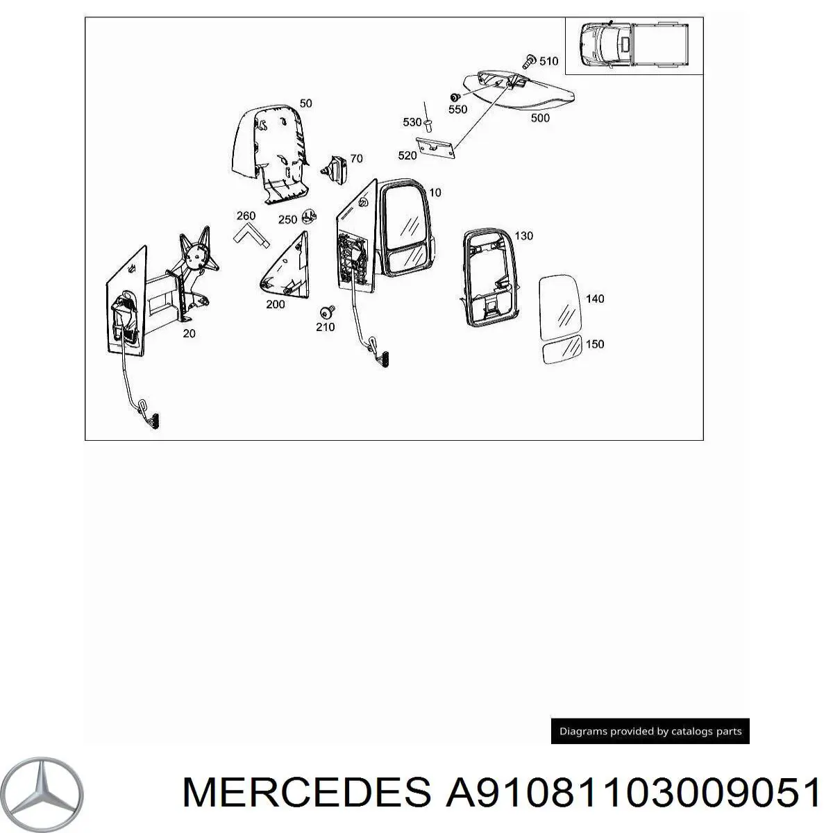  91081103009051 Mercedes