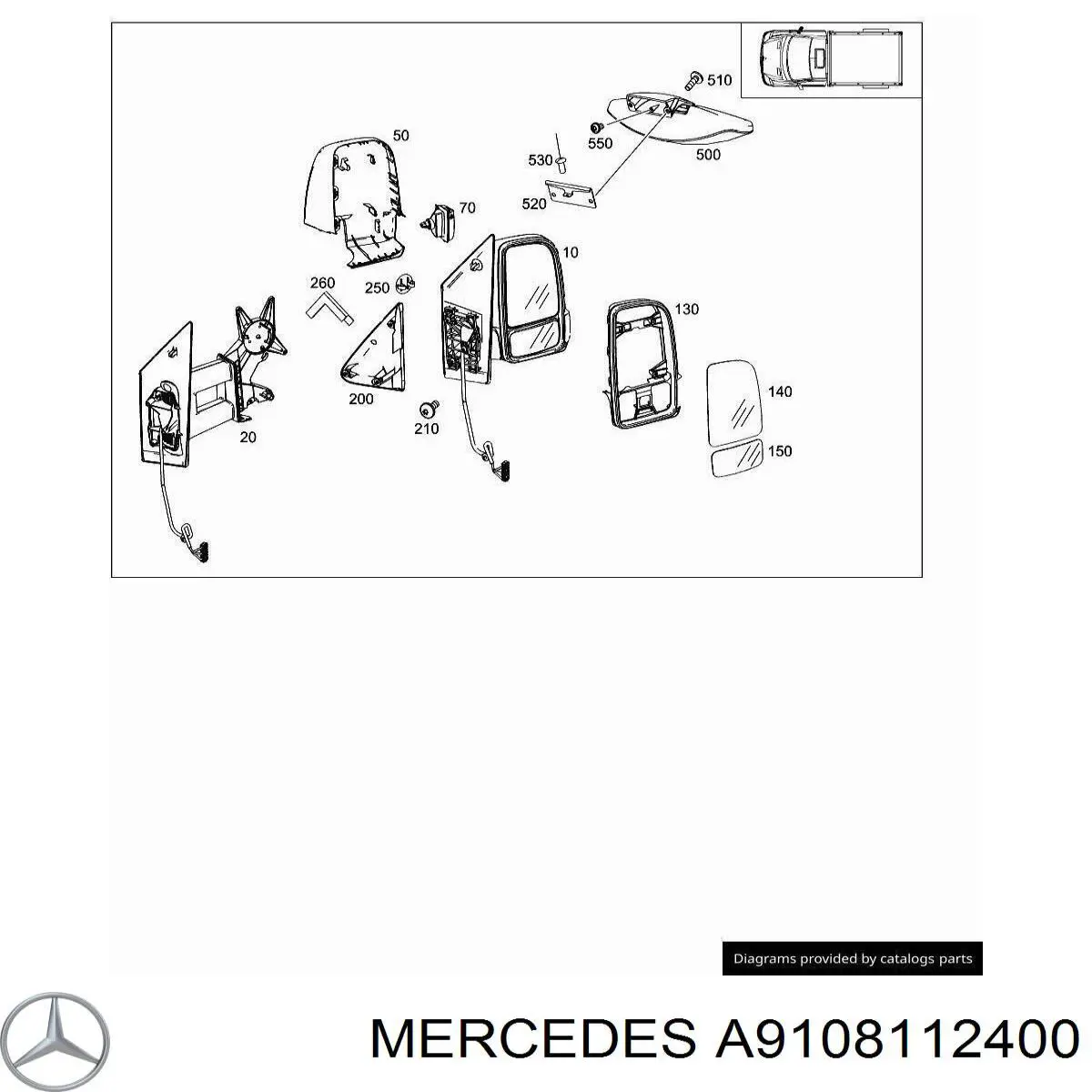  A9108112400 Mercedes