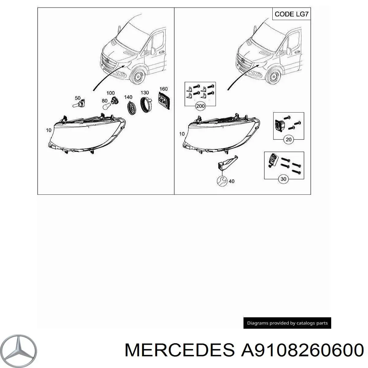 A9108260600 Mercedes 