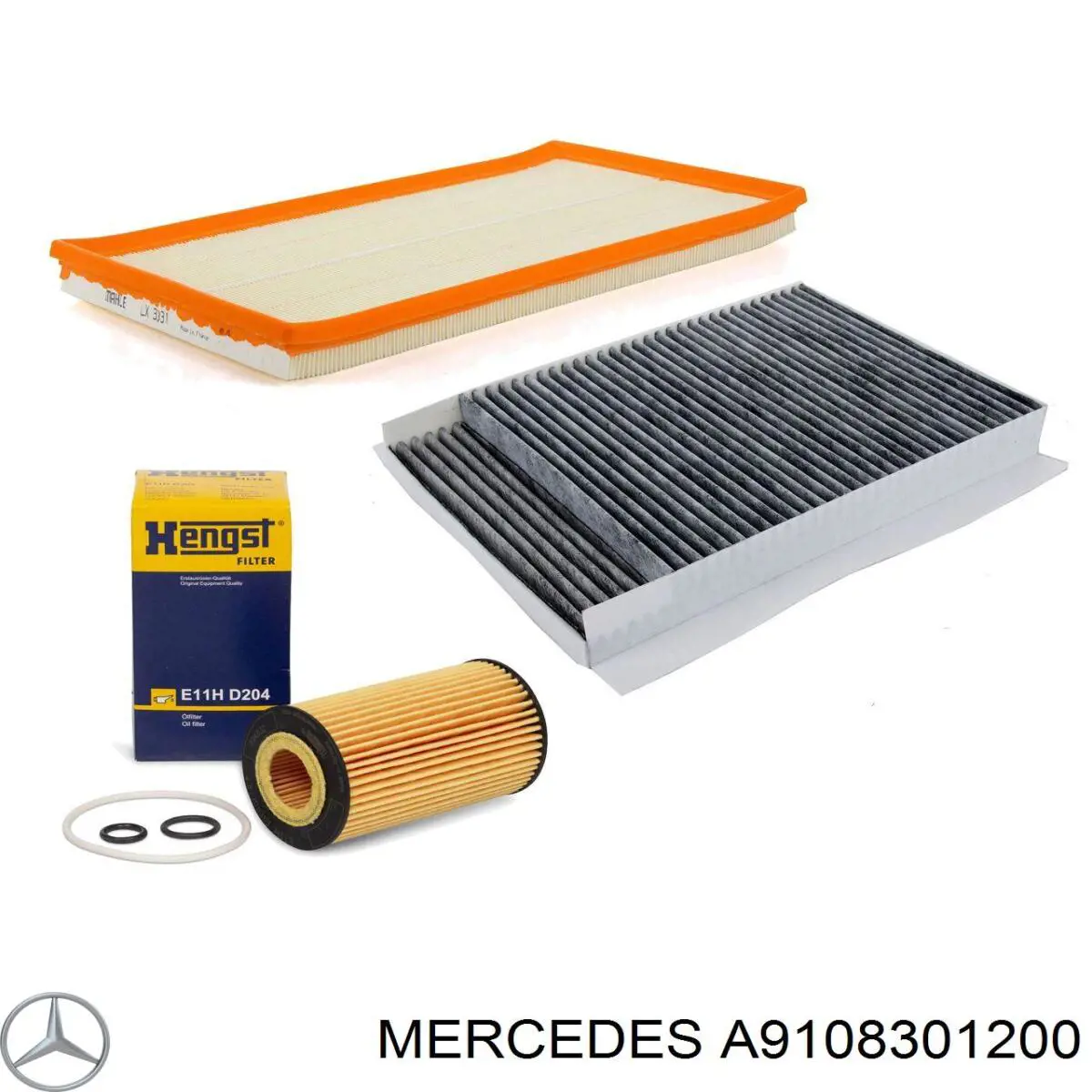 Фильтр воздушный отопителя Mercedes A9108301200 цена, от 25.62 USD