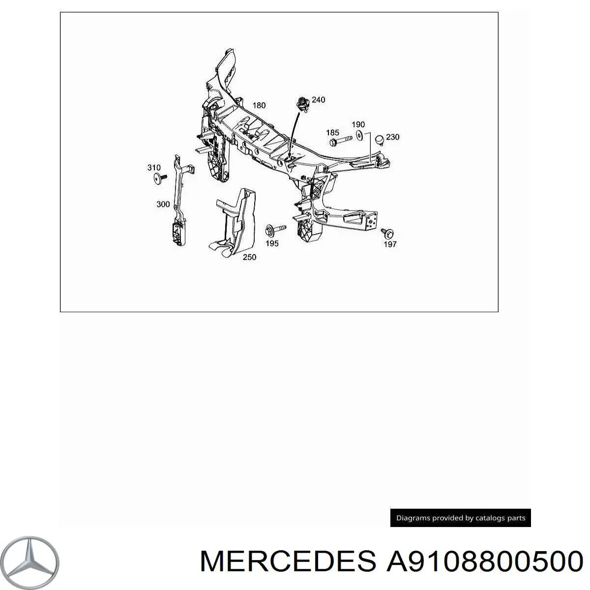 A9108800500 Mercedes 